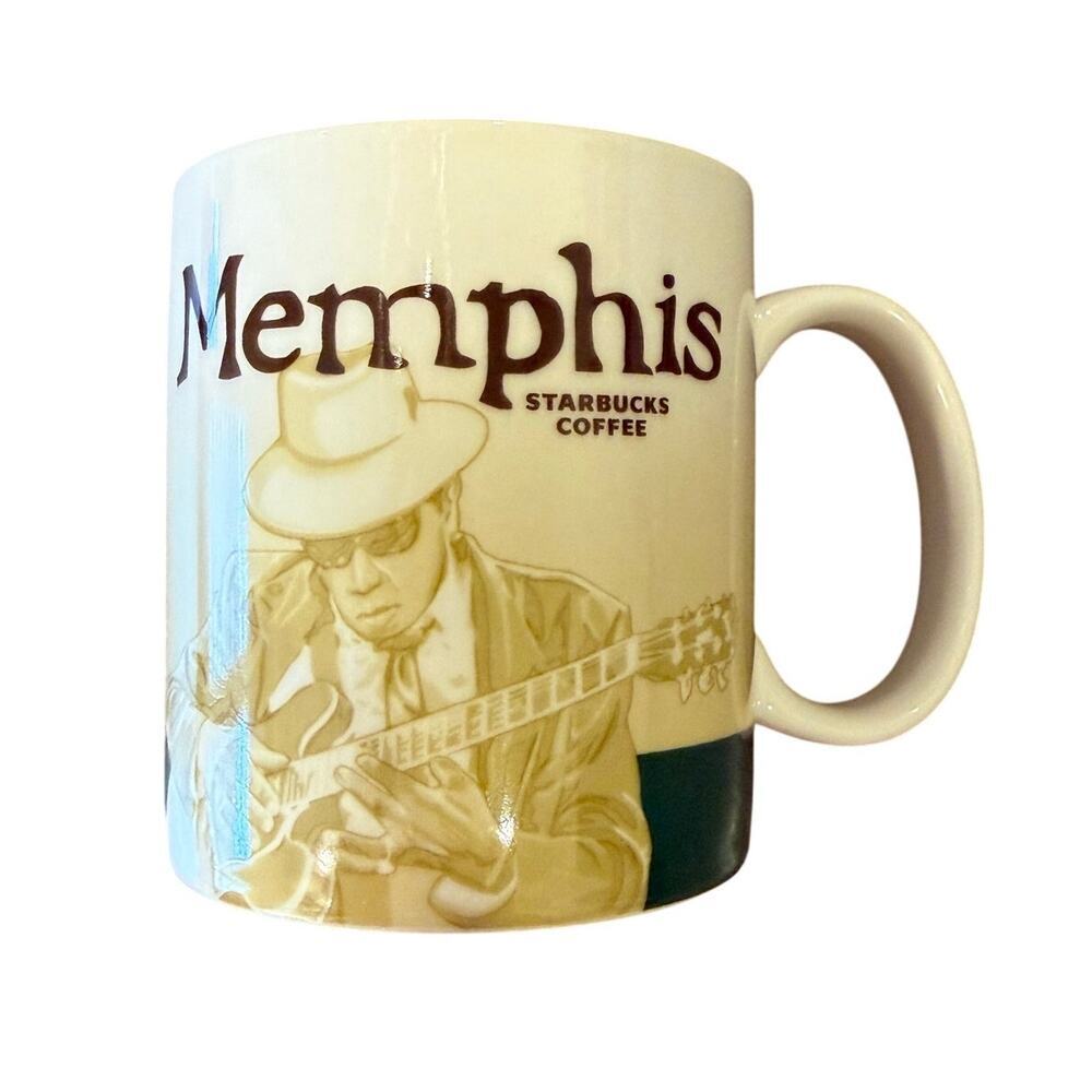 STARBUCKS Memphis Global Icon Collector's Series 16 oz Coffee Tea Mug Cup